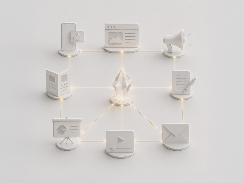 Communications and marketing assets